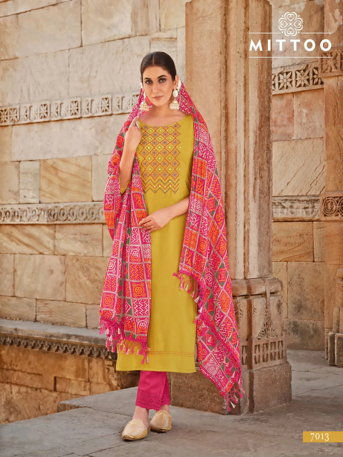 Mittoo Bansri Viscose Ready Made Suits