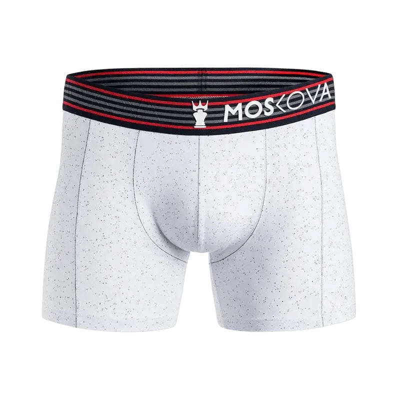 MOSKOVA Boxer M2 Cotton - Neps White