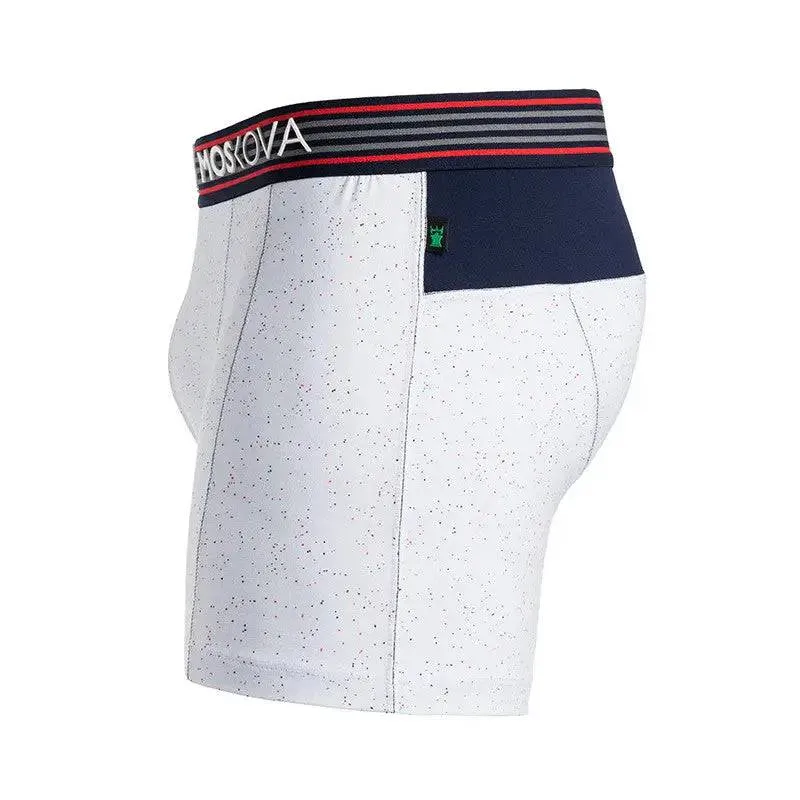 MOSKOVA Boxer M2 Cotton - Neps White