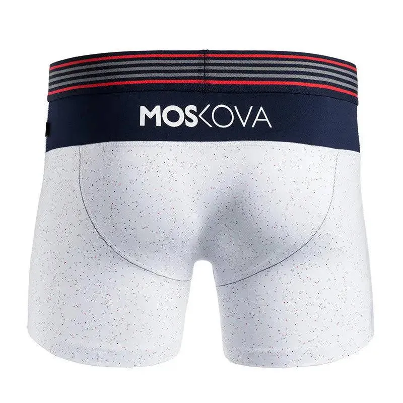 MOSKOVA Boxer M2 Cotton - Neps White