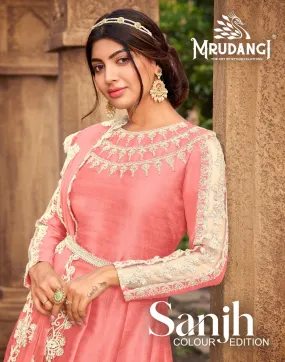 MRUDANGI SANJH PREMIUM ANARKALI SUIT