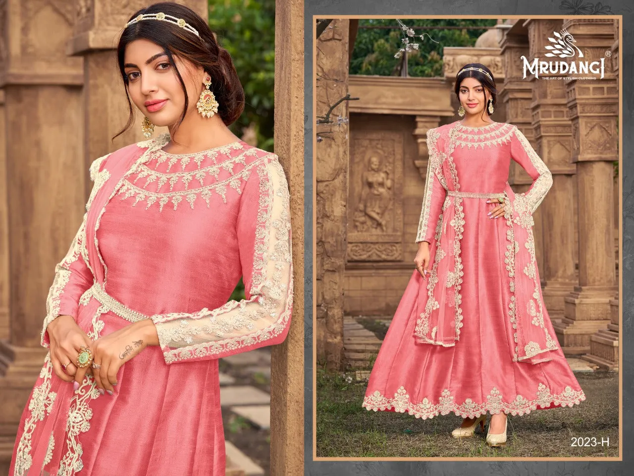 MRUDANGI SANJH PREMIUM ANARKALI SUIT