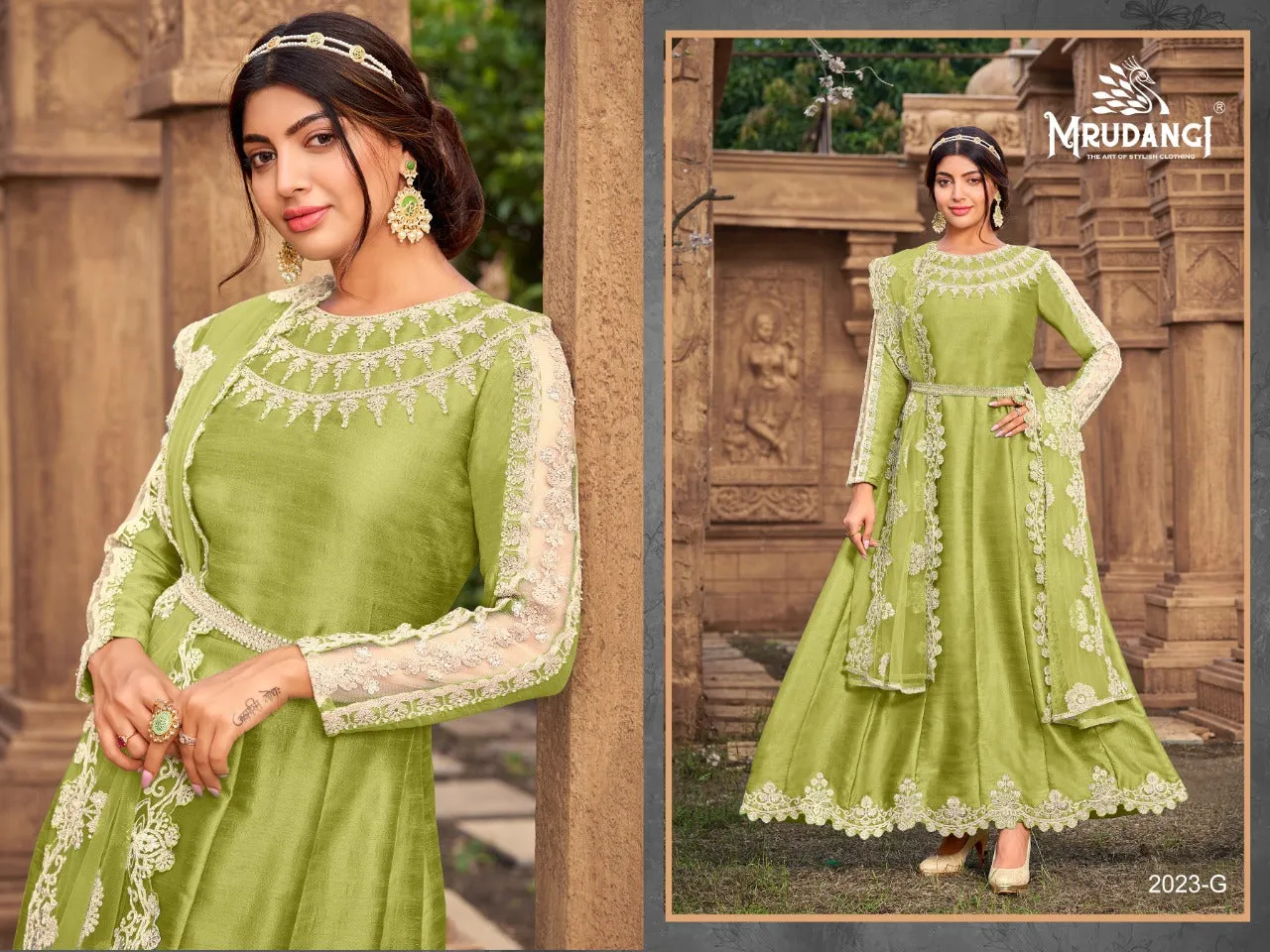 MRUDANGI SANJH PREMIUM ANARKALI SUIT