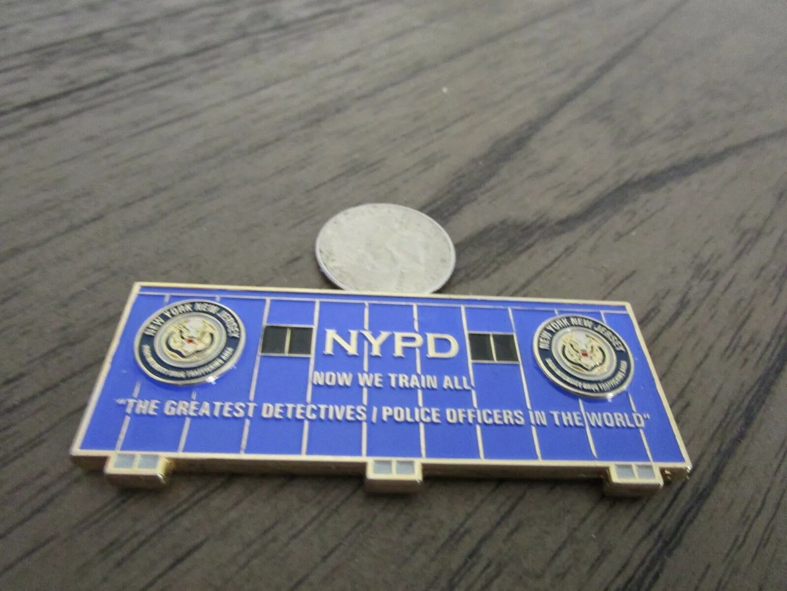 NYPD NJPD High Intensity Drug Trafficking Area Challenge Coin #4771