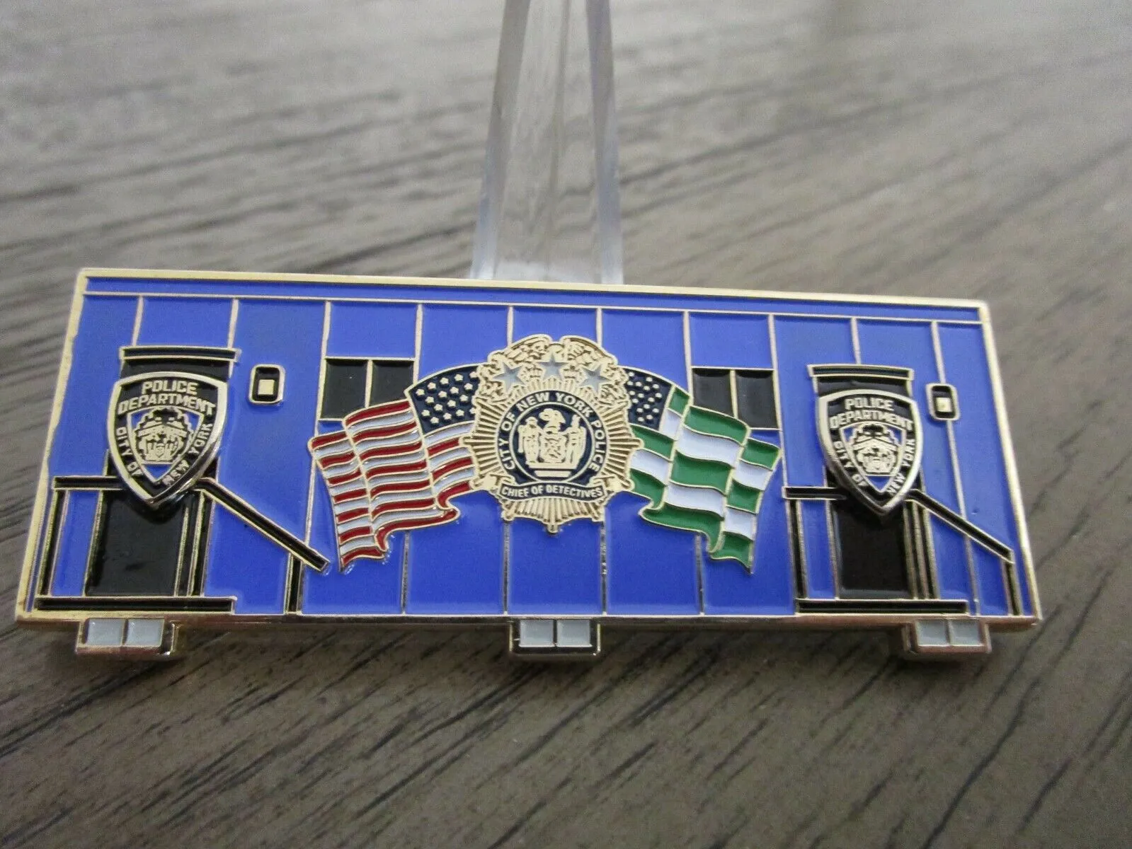 NYPD NJPD High Intensity Drug Trafficking Area Challenge Coin #4771