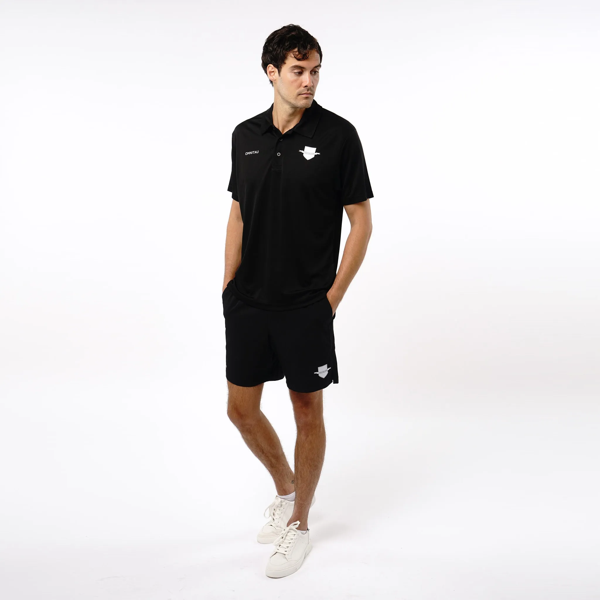 Omnitau Men's Core Multisport Playing Shorts - Black