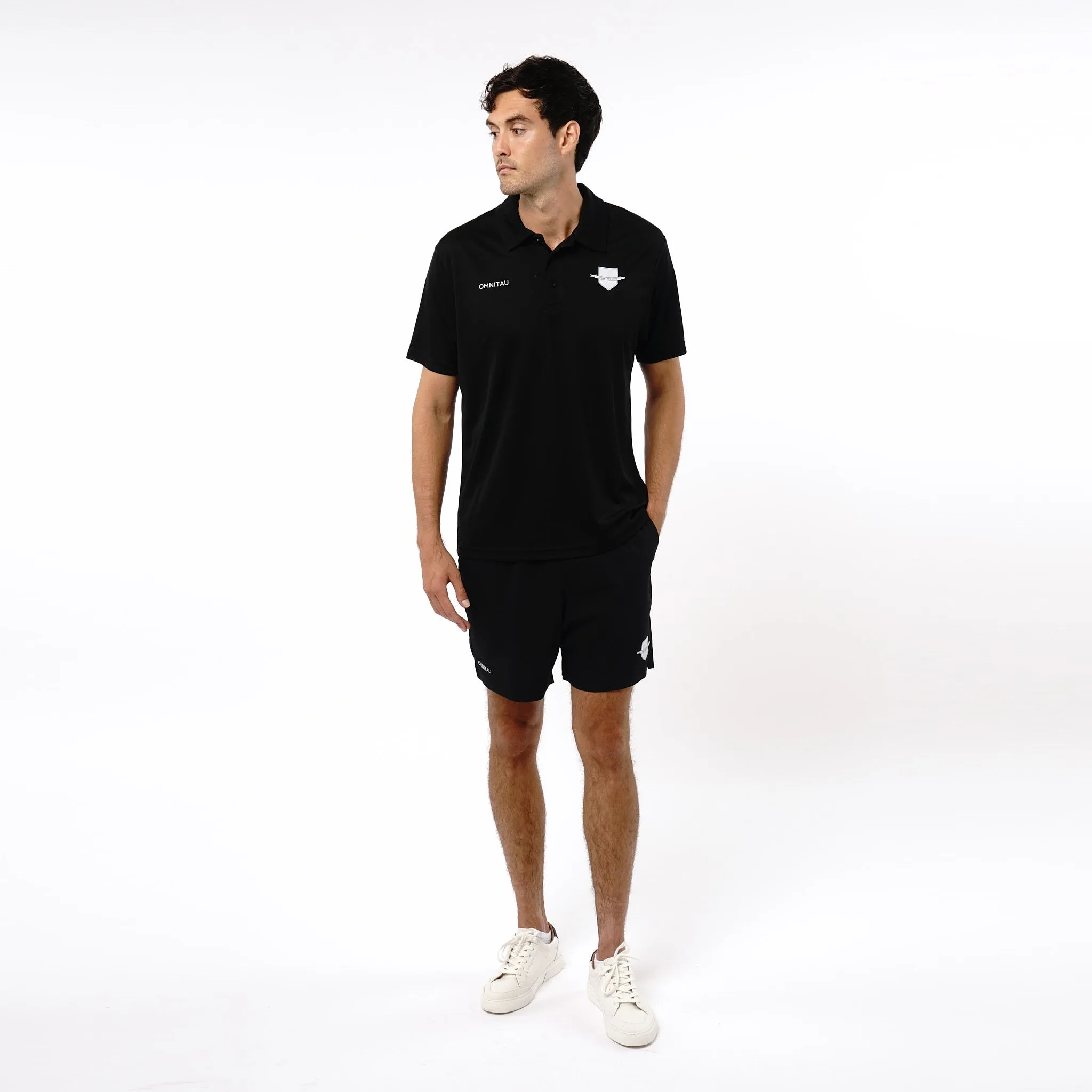 Omnitau Men's Core Multisport Playing Shorts - Black