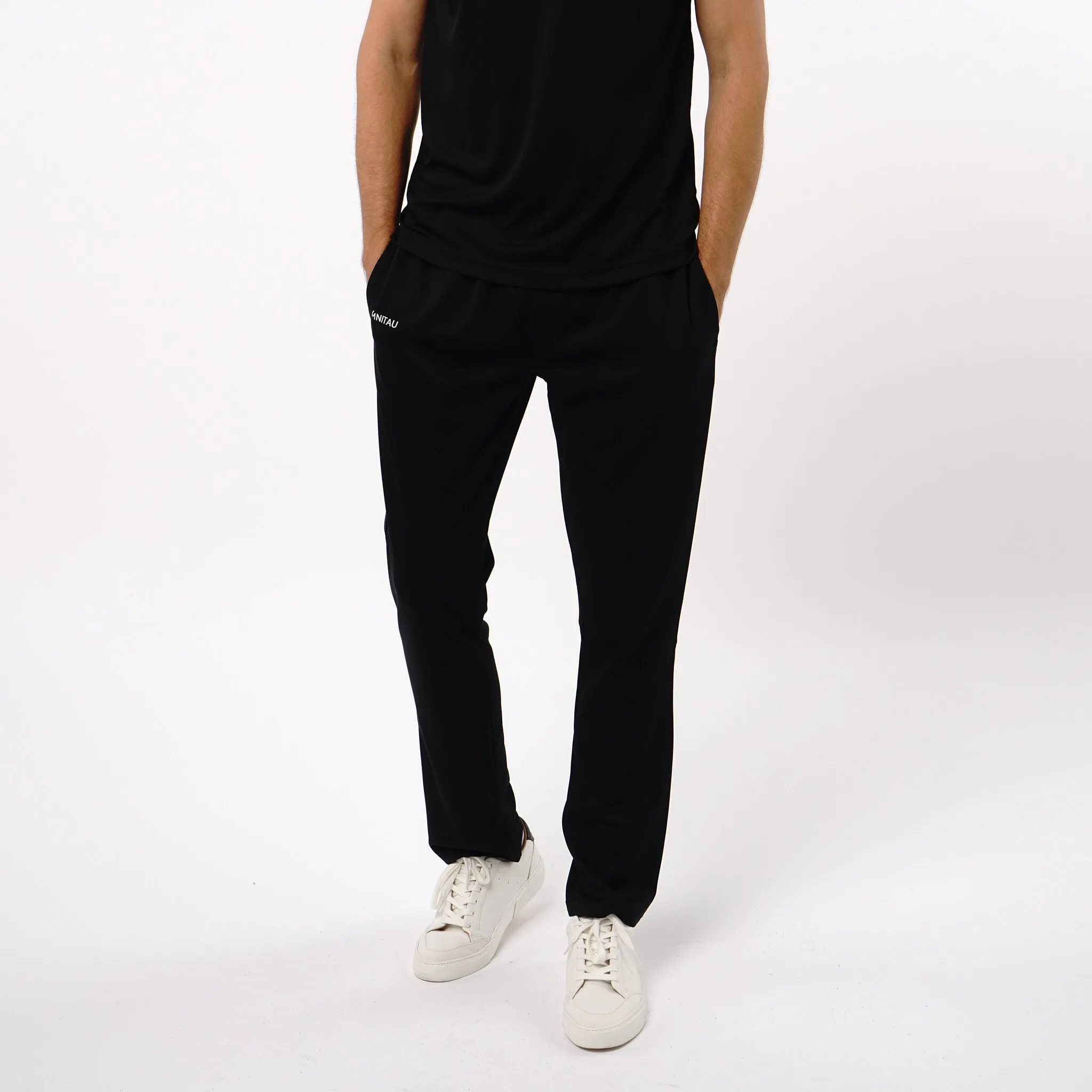 Omnitau Men's Team Sports Core Cricket Trouser - Black