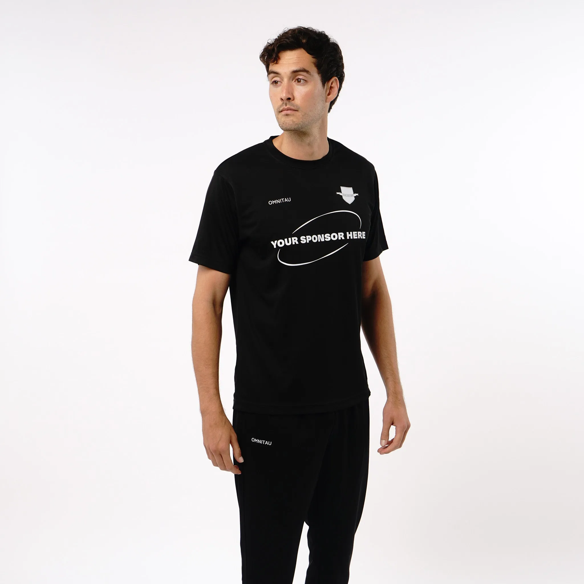 Omnitau Men's Team Sports Core Cricket Trouser - Black
