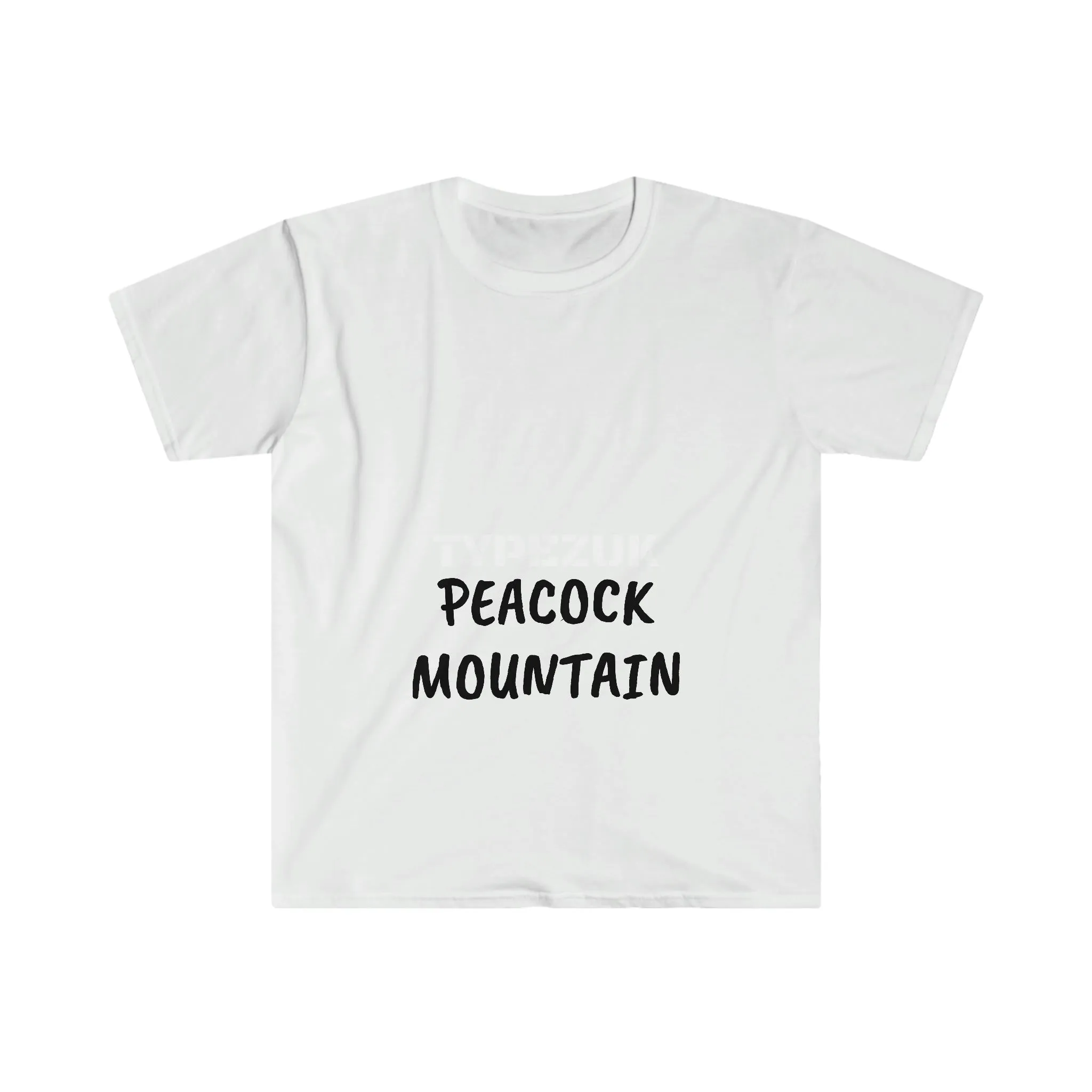Peacock Mountain tee