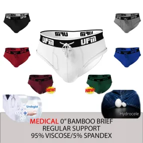 REG Support 0 inch Briefs Bamboo Black, Red, Gray, Royal Blue, White  NEW Wine & Pine