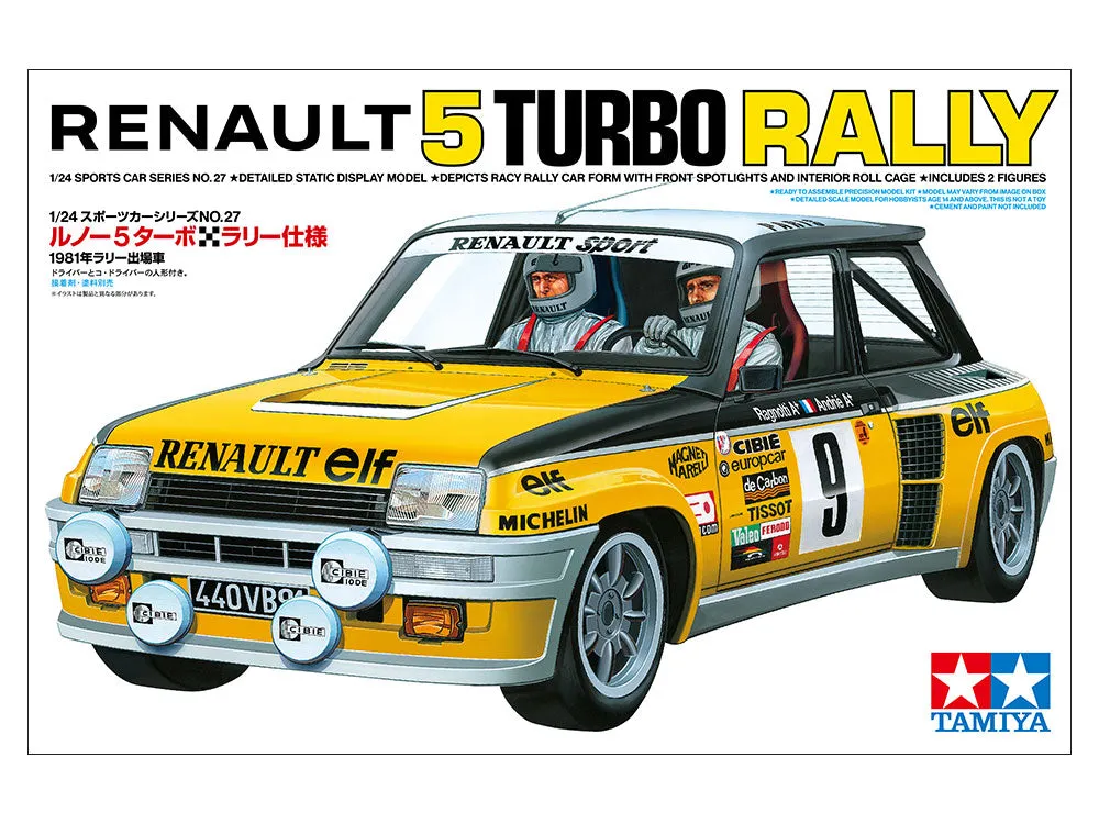 Renault 5 Turbo Rally 1/24