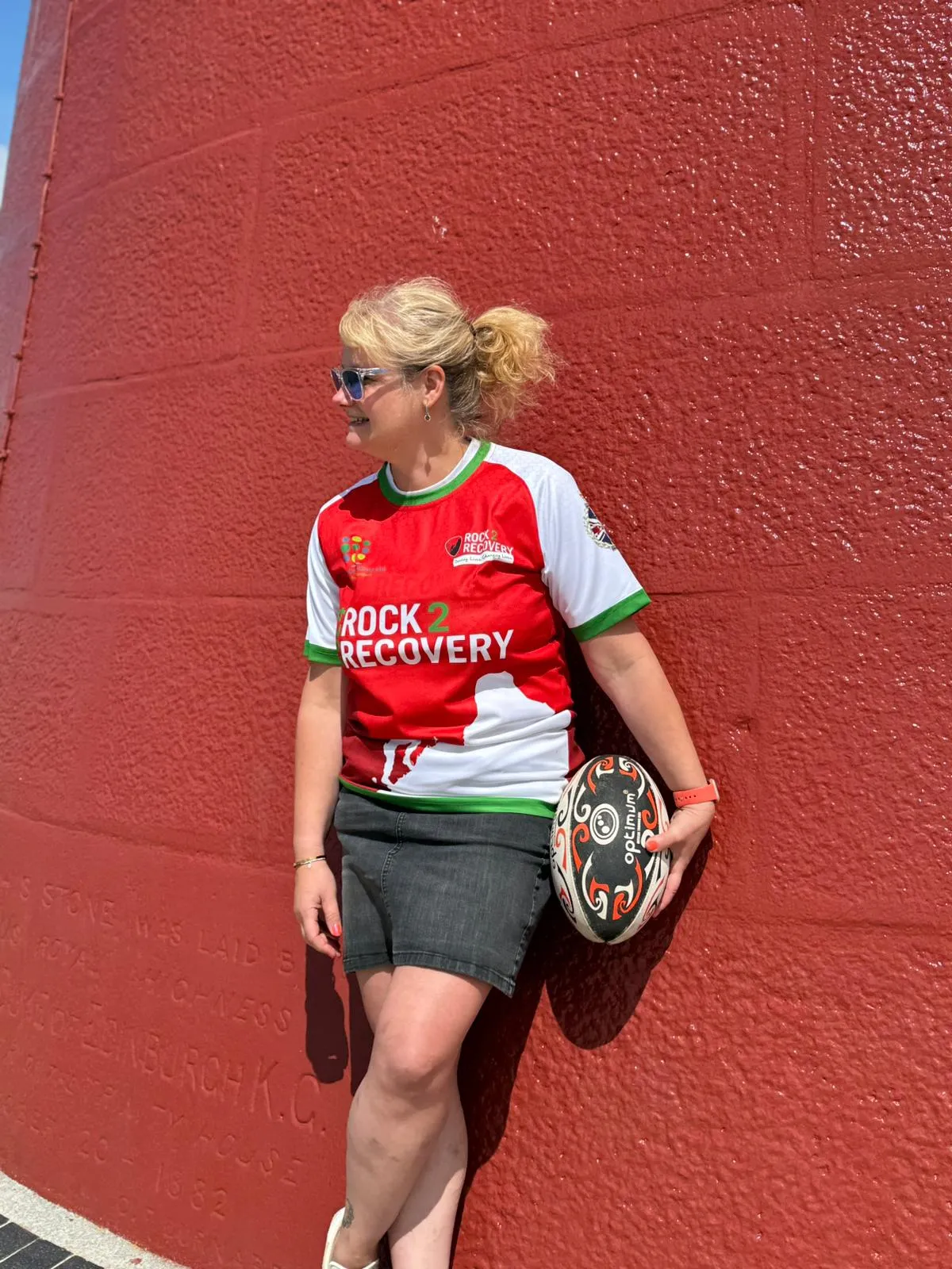 Rock2Recovery - Sublimated Tech T-Shirt 2024