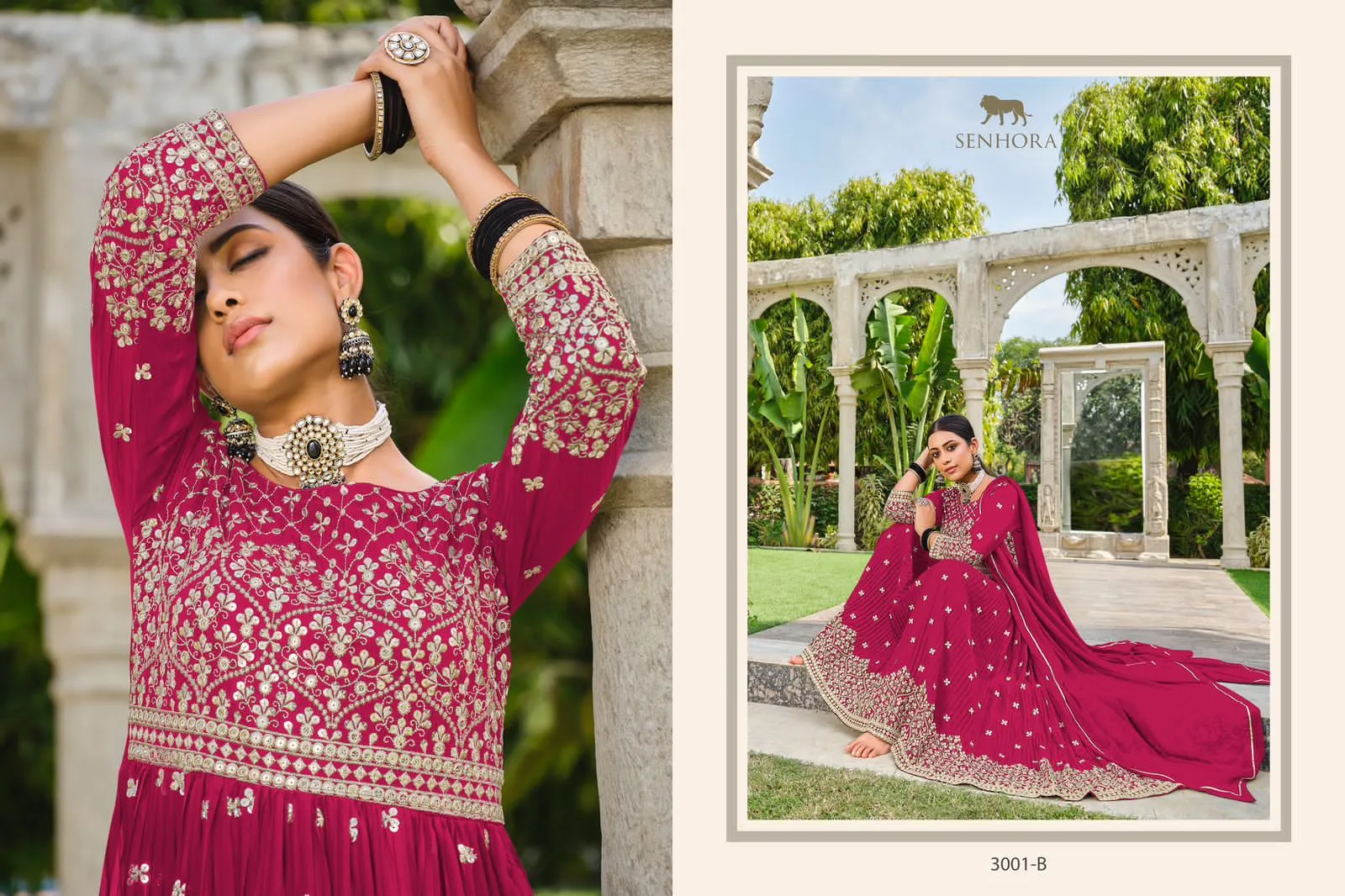 Senhora Rumana 3001 Series Stylish Look Designer Salwar Suits (2295x04)