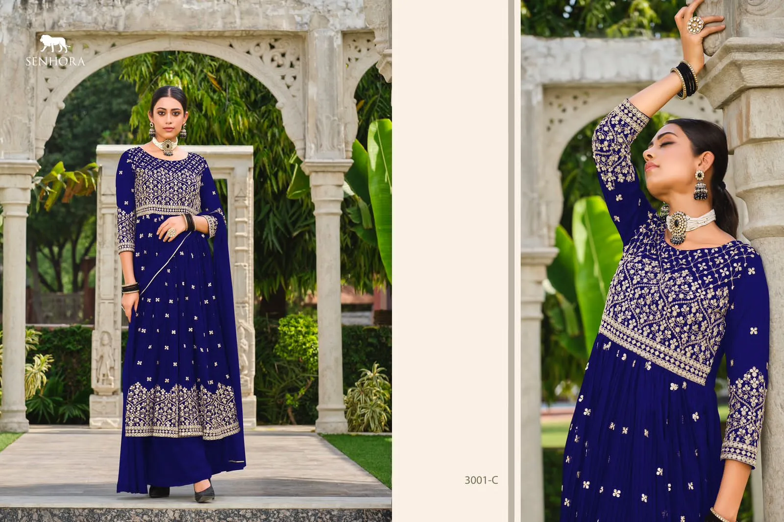 Senhora Rumana 3001 Series Stylish Look Designer Salwar Suits (2295x04)