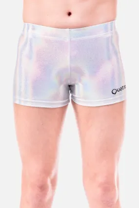 Silver Holo Mystique Shorts