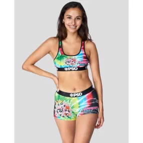 The Powerpuff Girls Tie Dye Sports Bra