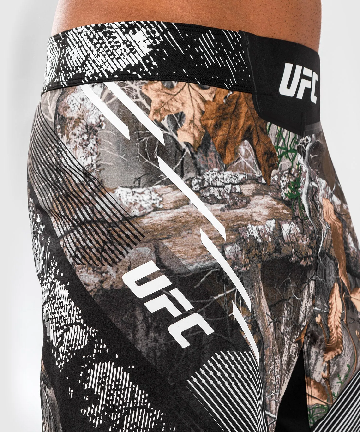 UFC Adrenaline by Venum Fight Night Men's Realtree Camo Fightshort - Long Fit
