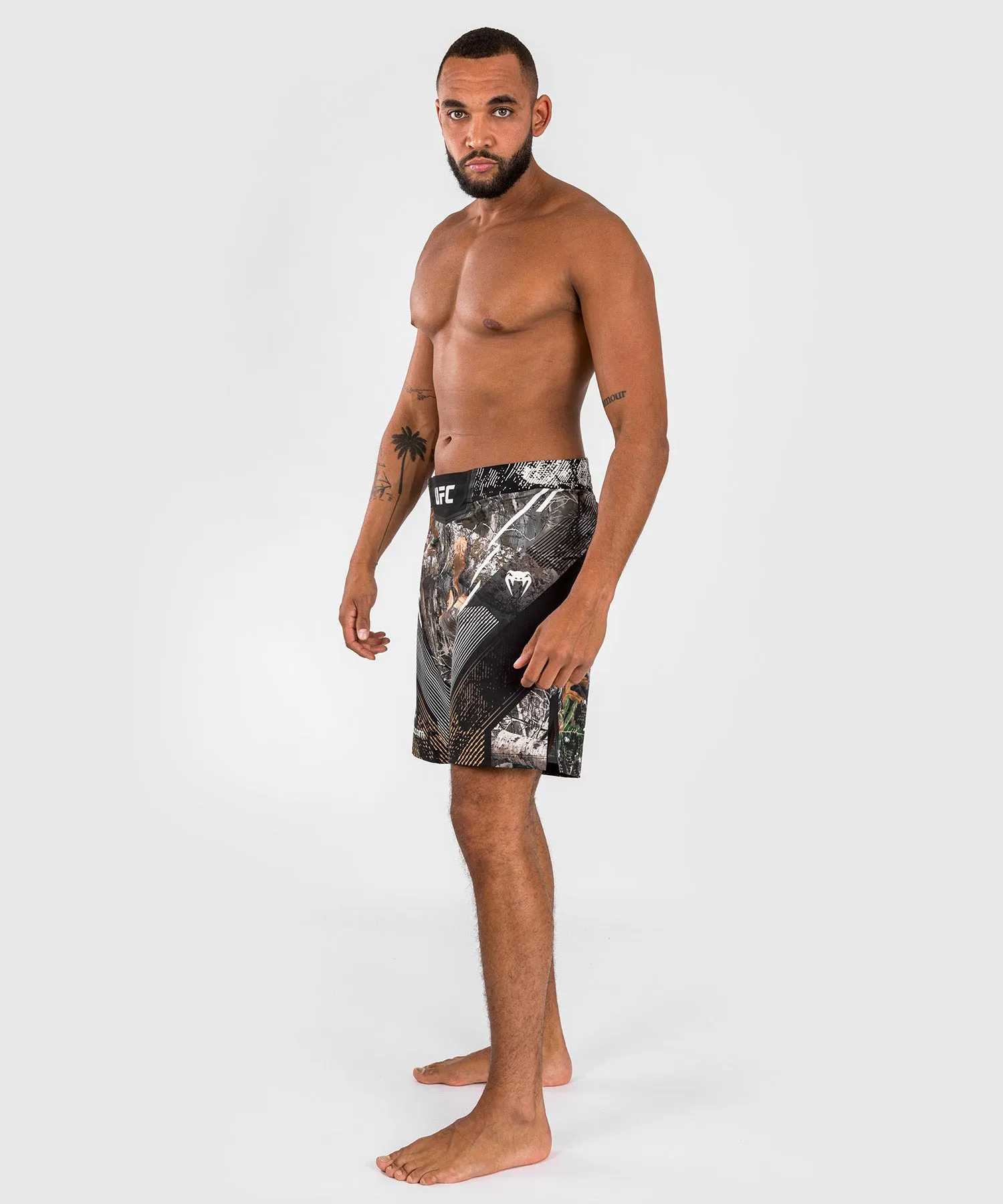 UFC Adrenaline by Venum Fight Night Men's Realtree Camo Fightshort - Long Fit