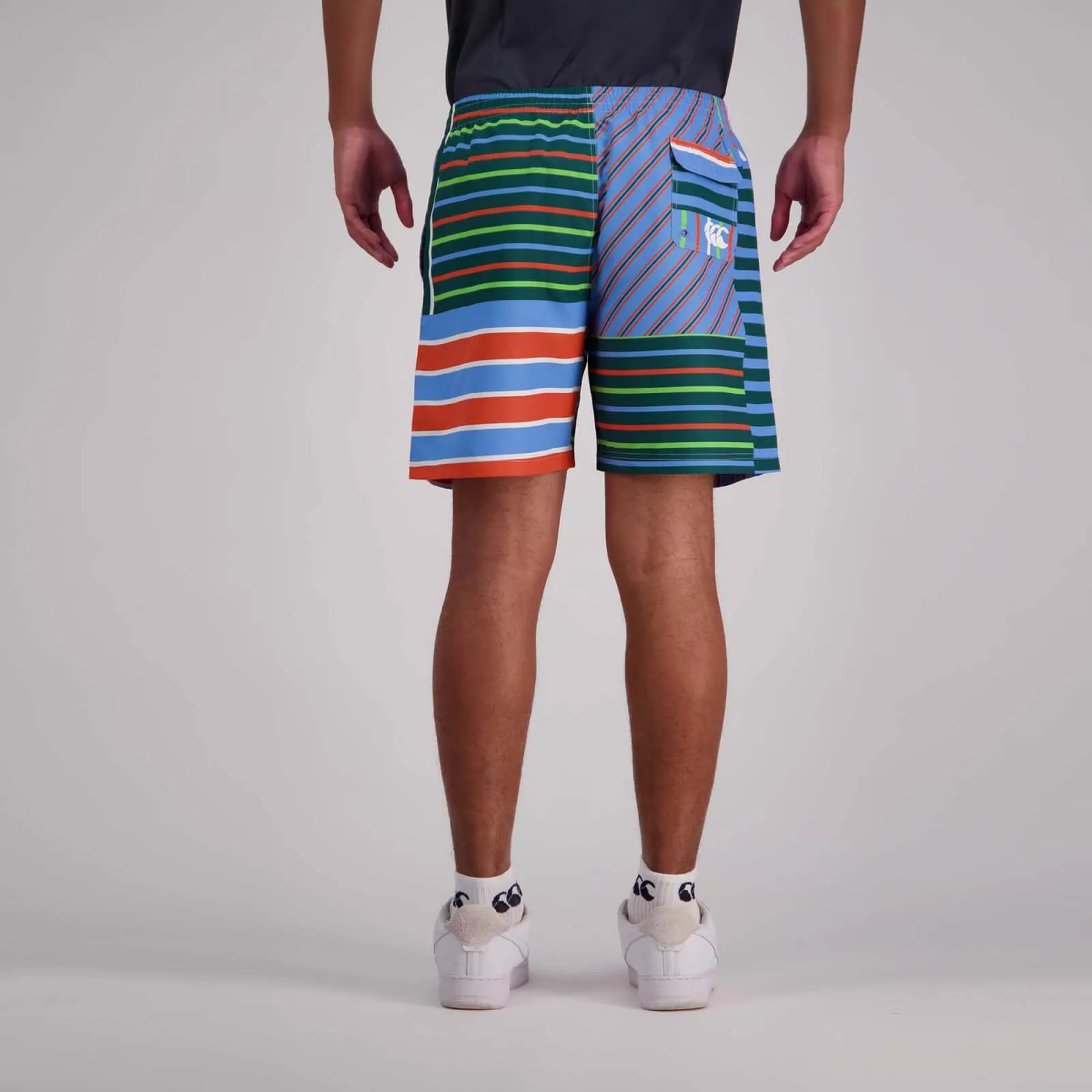 Uglies 8" Awning Short - azure blue