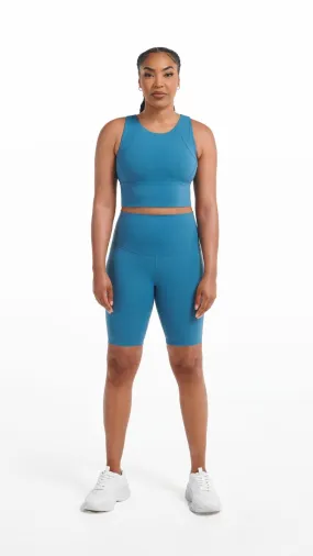 Yarra Biker Shorts - Green-ish