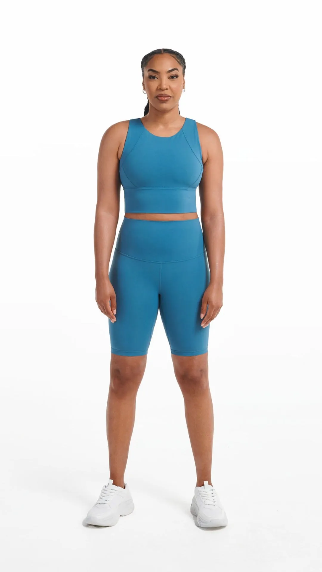 Yarra Biker Shorts - Green-ish
