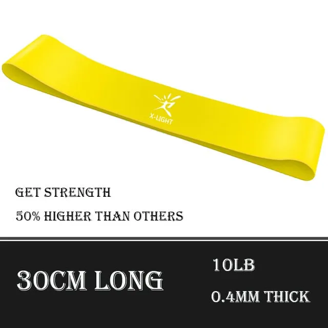 Yoga Pull Rope Elastic Resistance Bands Fitness Workout Exercise