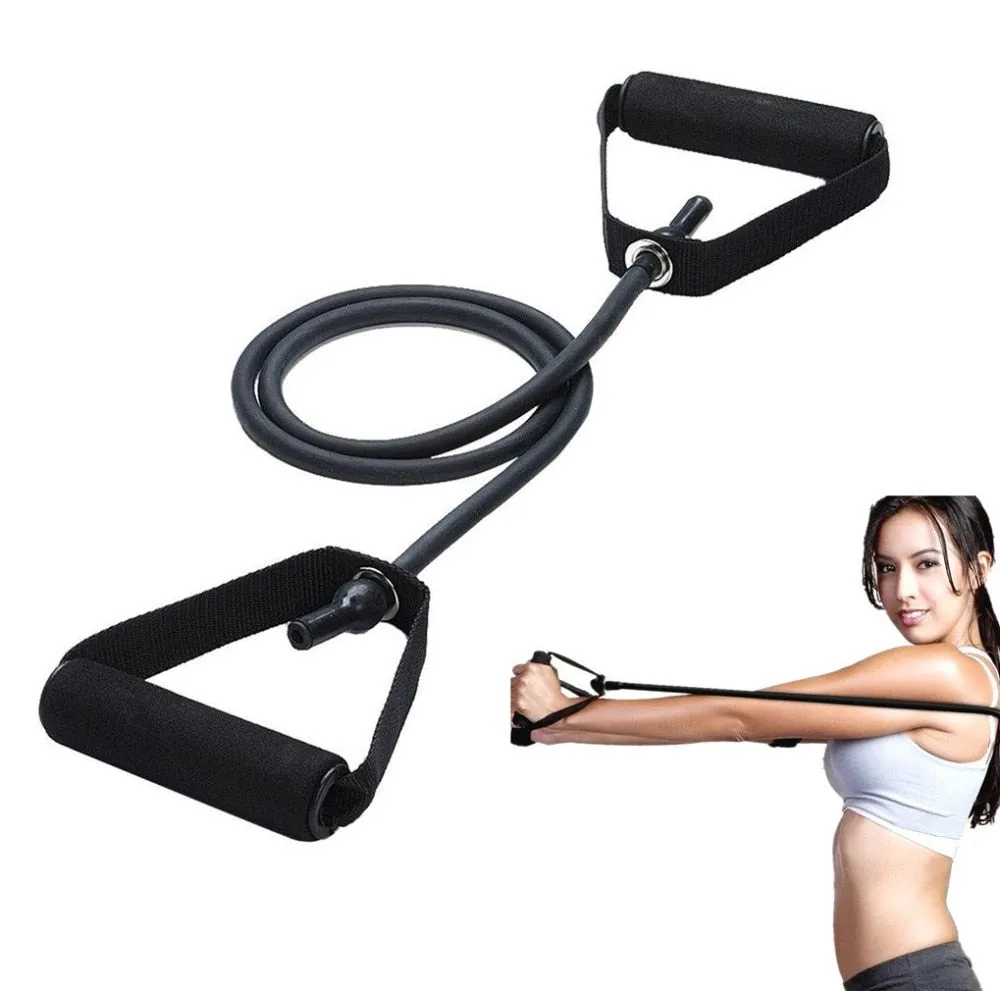 Yoga Pull Rope Elastic Resistance Bands Fitness Workout Exercise